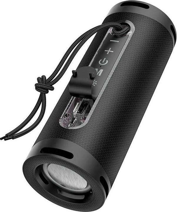Actual product image Hoco - Wireless Speaker Dazzling pulse (HC9) - with Ambient Light, Bluetooth 5.1, 10W - Black (5 h)