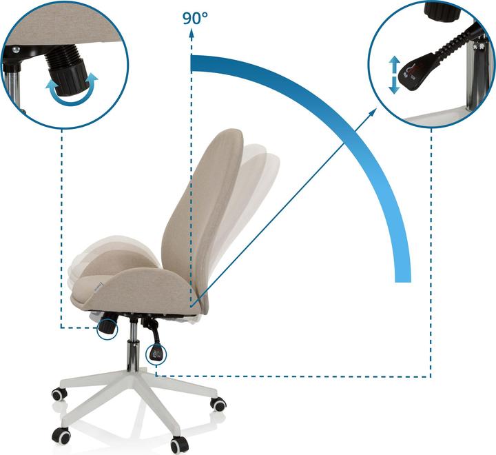Image du produit Hjh Office Avea I (47 - 54 cm)