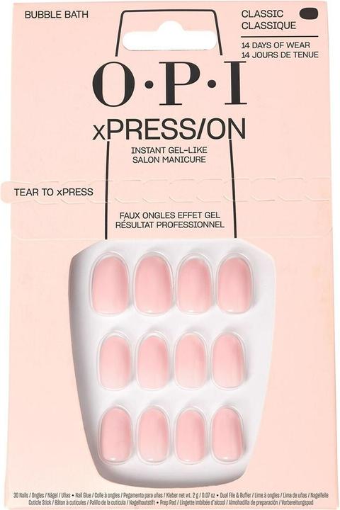 OPI Xpress/On Nail Art (Kunstnägel, Nude, Pink, Rosa)
