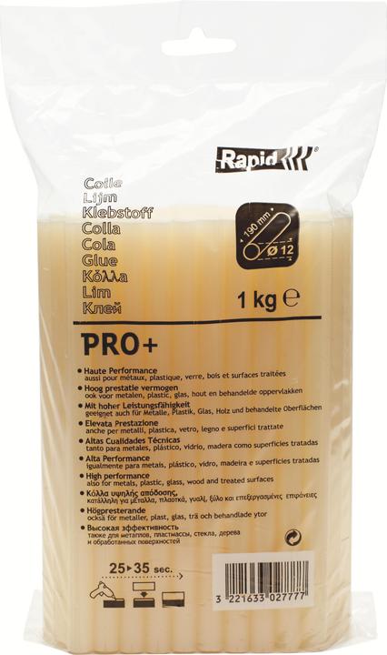 Image du produit Rapid PRO+ Bâtonnets de colle Ø12x190mm 1,0 kg, sachet