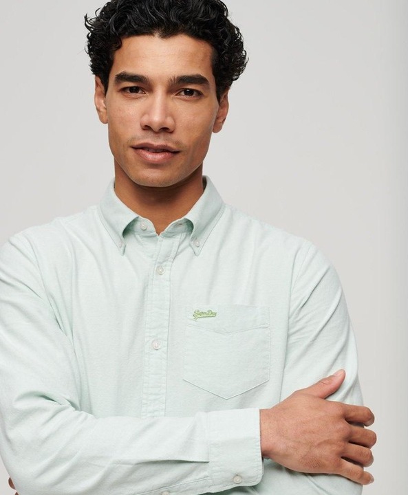 Produktbild Superdry langarmhirt au bio-baumwolle uperdry oxford (S)