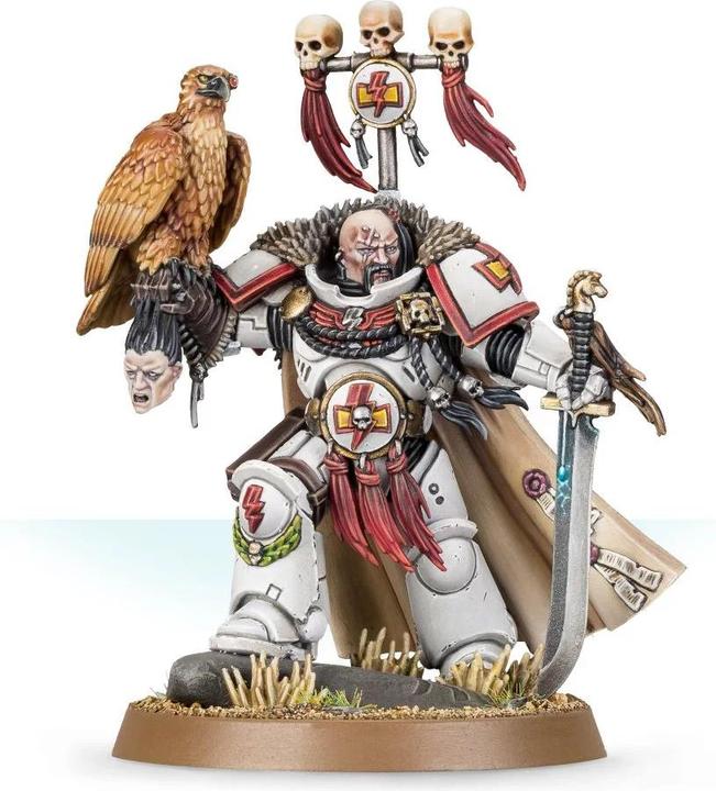 Actual product image Games Workshop Warhammer 40k - White Scars Kor'Sarro Khan (Plastic)