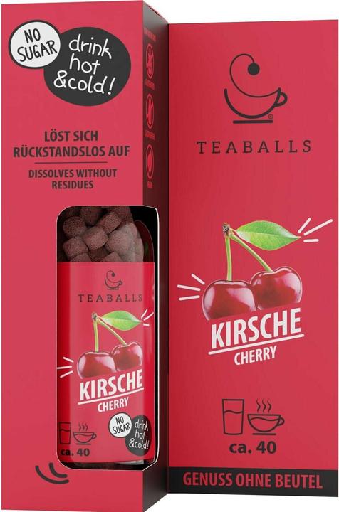 Actual product image Teaballs Cherry Black Selection 30-75 cups (72 g)