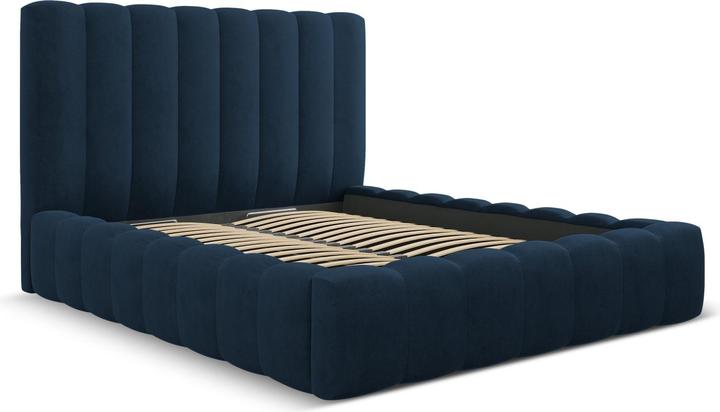Actual product image Micadoni Storage Bed With Headboard, "Kelp", 230x185x125Made in Europe (160 x 200 cm)