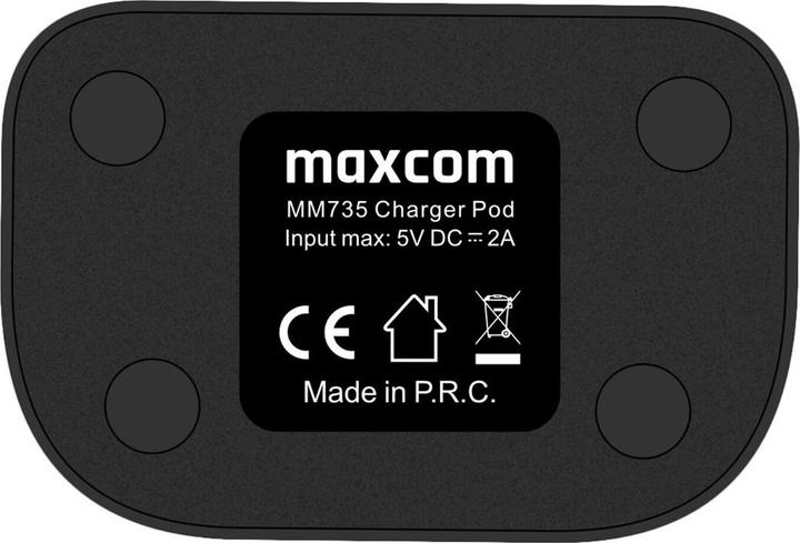 Produktbild Maxcom MM735 Comfort mobile phone + SOS bar black (2.20", 2 Mpx, 3G)