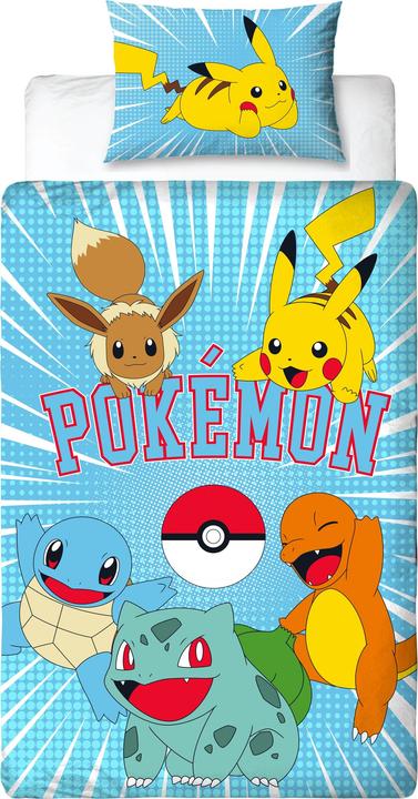 Pokémon – Adult Bedding Set 140x200 (POK1072) (140 x 200 cm)