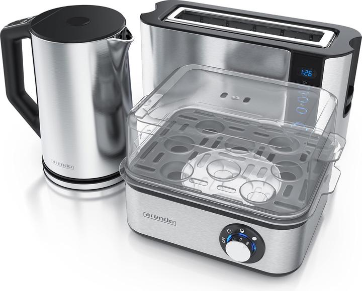 Produktbild Arendo Edelstahl Wasserkocher 1,5 Liter (1.50 l)