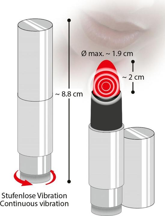 Produktbild You2Toys Kiss me Lipstick Vibe