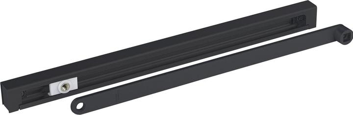 Dormakaba Slide channel G-N for door closer TS 91/92/93 without hold-open device, black (Indoor)