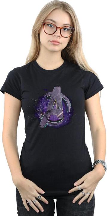 Immagine prodotto Maglietta in cotone con logo spaziale Avengers Endgame Donna/Ladies (L)