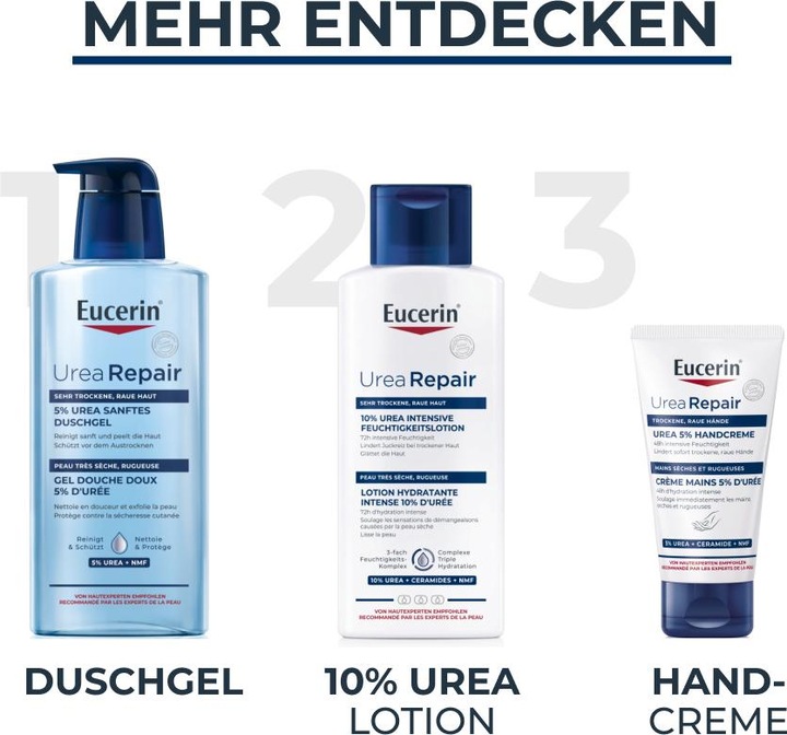 Produktbild Eucerin Urea Repair 5% Urea Feuchtigkeitslotion (Körpercreme, 250 ml)