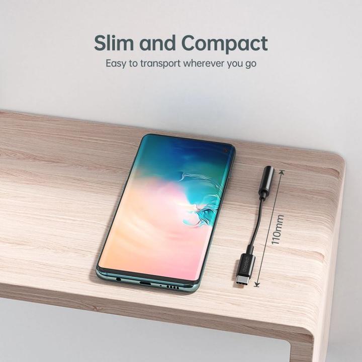Actual product image Choetech 3.5mm jack - USB C (Jack adapter)