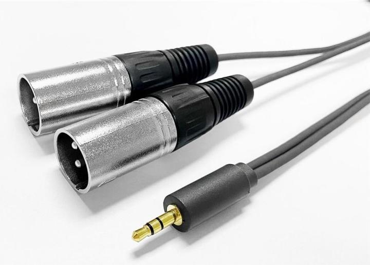 Produktbild Vivolink 3.5MM CABLE to 2 x XLR male 2m (2 m, XLR Kabel)