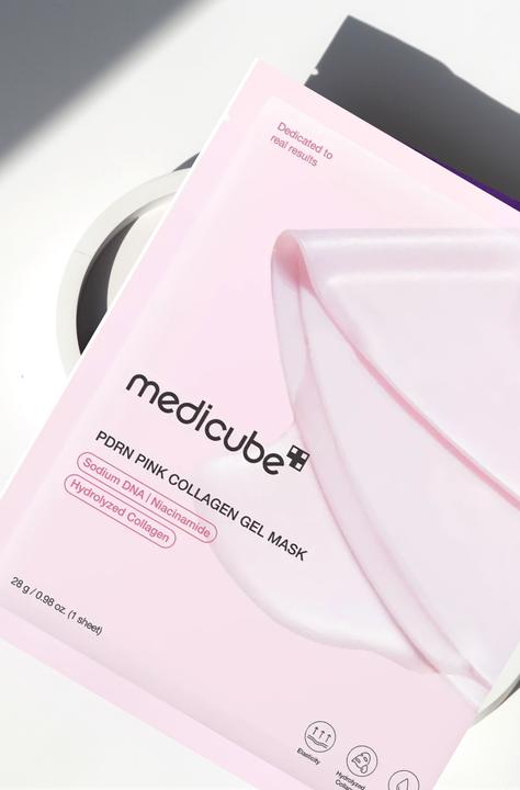Actual product image Medicube PDRN Pink Collagen Gel Masks