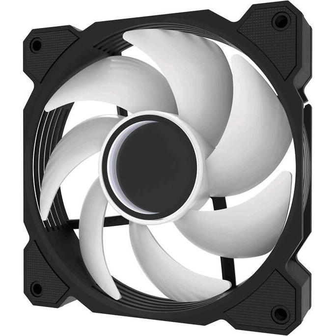 Darkflash Tech Darkflash DR08 5-in-1 Cooling Fan (Black) (120 mm, 5 x), PC Lüfter, Schwarz