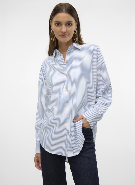 Produktbild Vero Moda Vmnora Ls Oversize Shirt Wvn Ga Noos (XL)