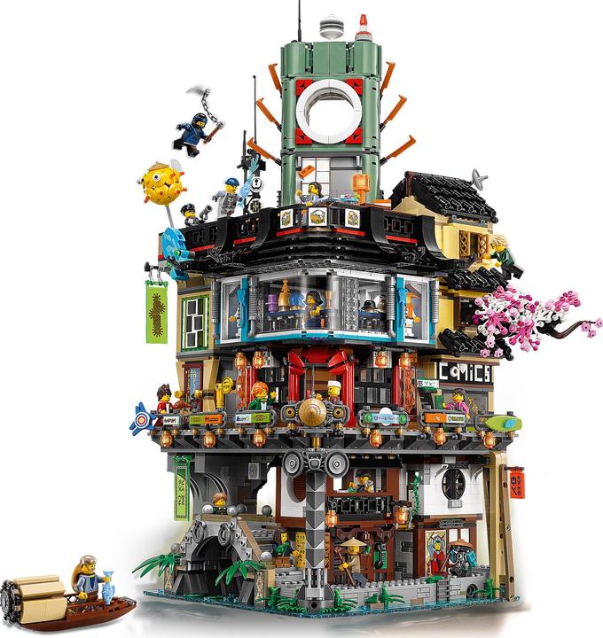 Produktbild LEGO Ninjago City (70620, LEGO Seltene Sets)