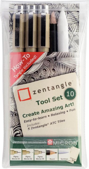 Produktbild Sakura Zentangle Tool Set (Black)