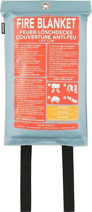 Immagine prodotto Naaais Coperta antincendio Vino 120 cm x 180 cm