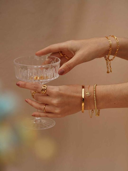 Image du produit Tara Style Lisa Smooth Bangle - Bracelet-jonc (waterproof)