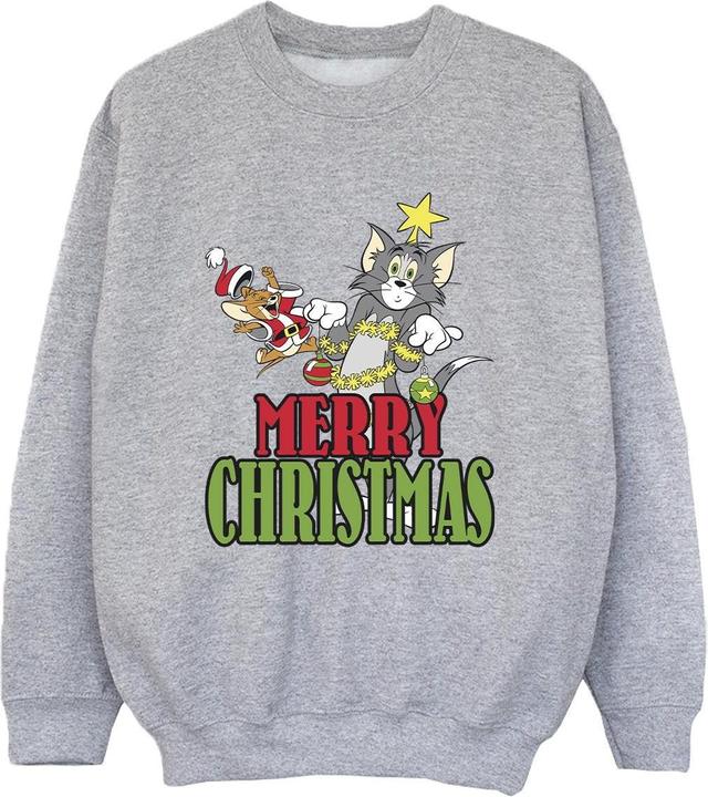 Image du produit Tom & Jerry - Sweat MERRY CHRISTMAS BAUBLES - Garçon (128)