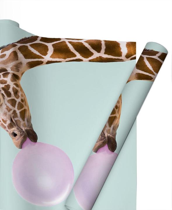 Image du produit Juniqe Girafe pop art (Papier cadeau, 3 x)