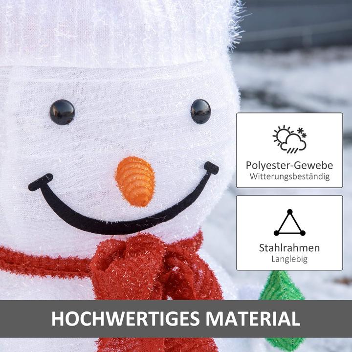 Actual product image Jamb Snowman with LED