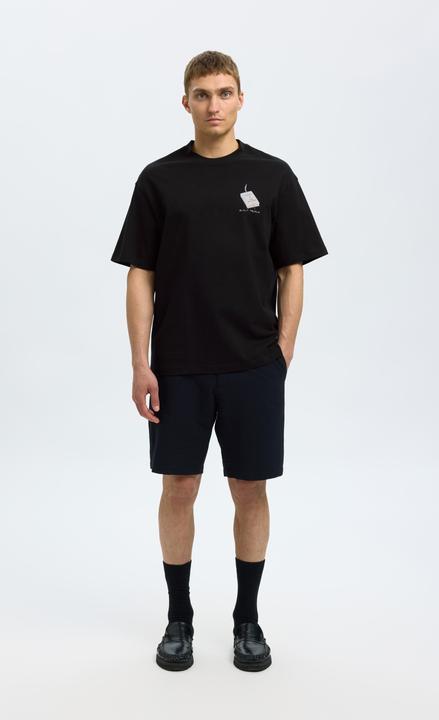 Produktbild Selected Print T-Shirt mit Rundhalsausschnitt (S)