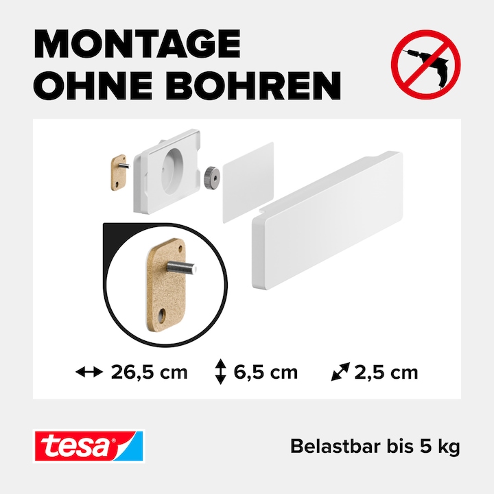 Produktbild tesa Messer-Magnetleiste