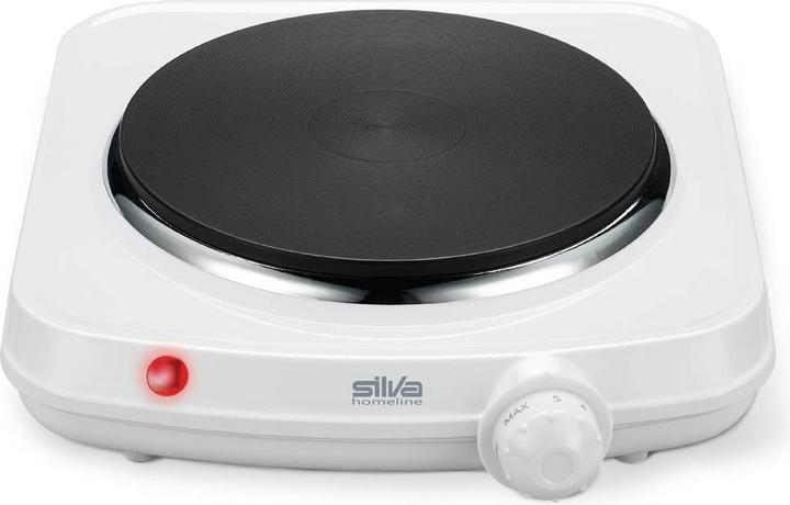 Actual product image Severin Silva EK1018 Single Hotplate 1500 Watt - white