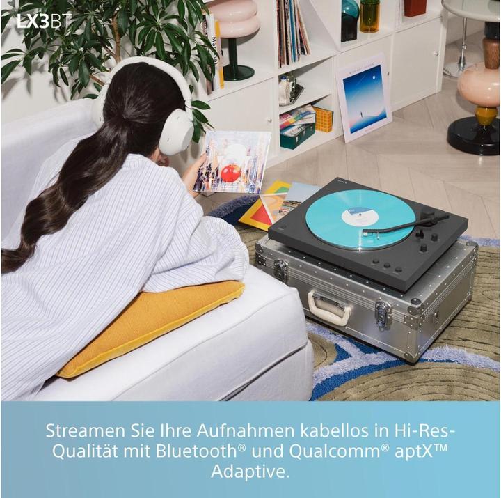 Produktbild Sony PS-LX3BT Plattenspieler schwarz (Vollautomatisch)