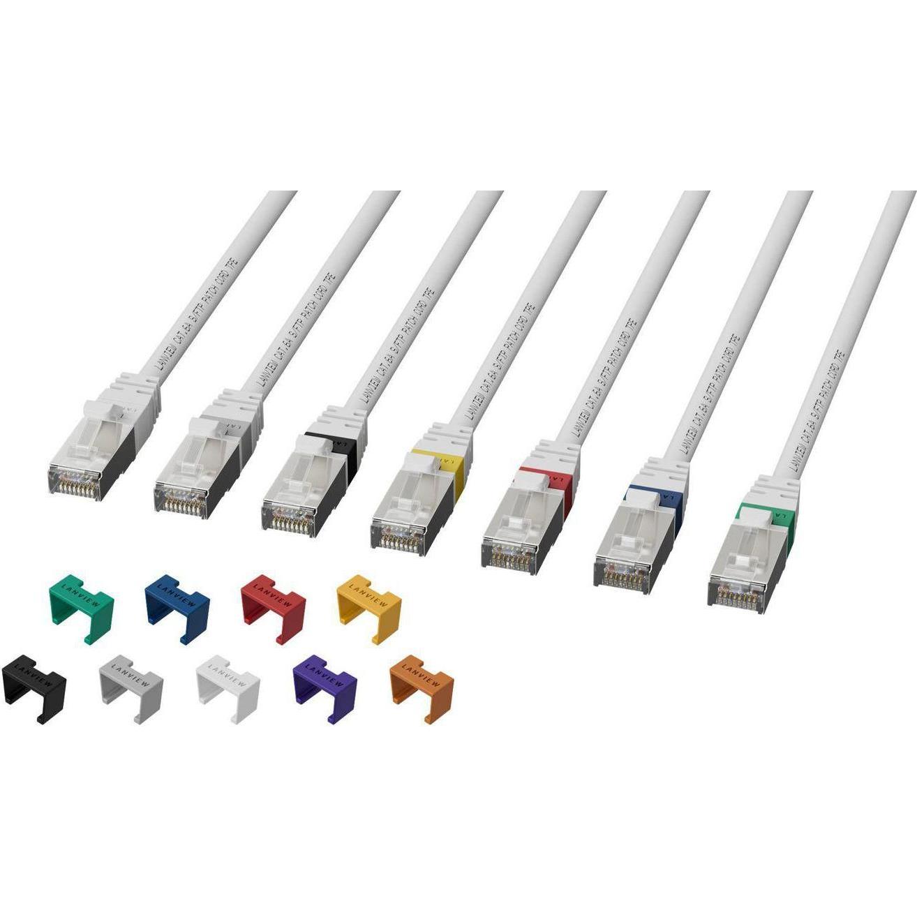Thumbnail - Lanview, Kabelbinder, SmartClicks Clips 20pcs Black (Kunststoffkabelbinder, 5 mm, 20 Stk.)