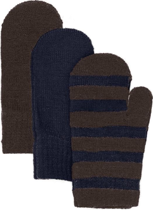 Produktbild Minymo Kleinkinder 3er Pack Strickfäustlinge (3, 4, 5, 6)