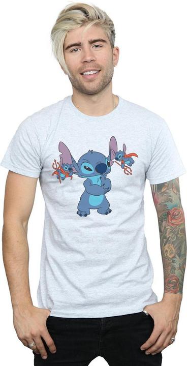 Immagine prodotto Disney Lilo And Stitch Little Devils Maglietta Uomo (4XL)