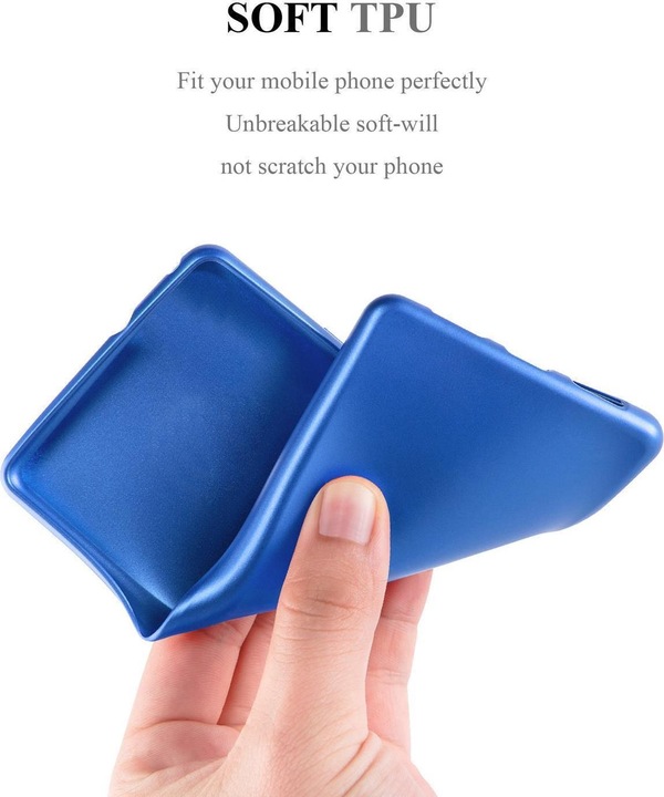 Actual product image Cadorabo TPU Matt Metallic Cover (Samsung Galaxy A51 5G)
