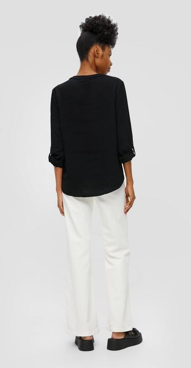 Produktbild S.Oliver Bluse Tunikabluse mit Ärmeln zum Krempeln (32)