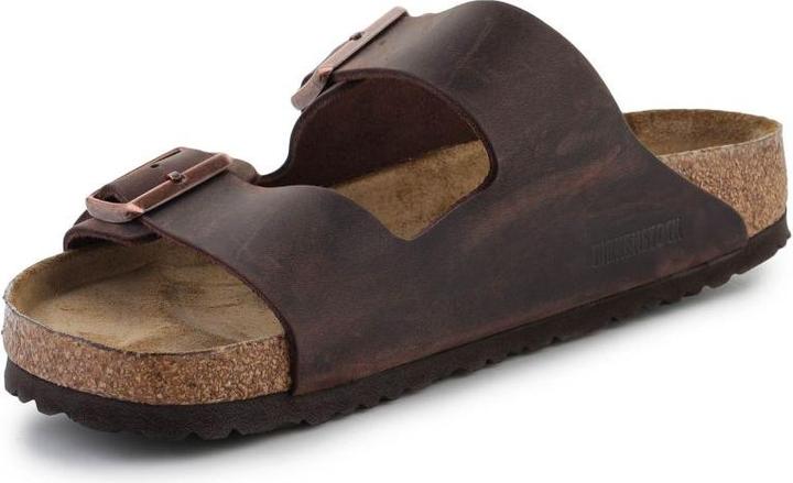 Actual product image Birkenstock Arizona Softbed Nubuck Leather Oiled Normal (46)
