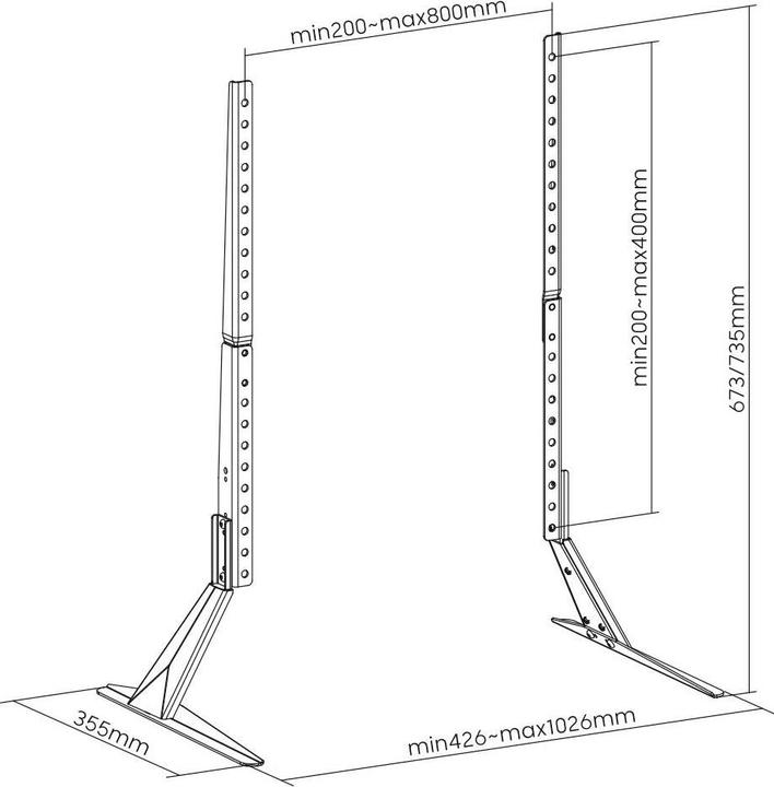 Image du produit myWall HP49L (Universel, 75", 40 kg)