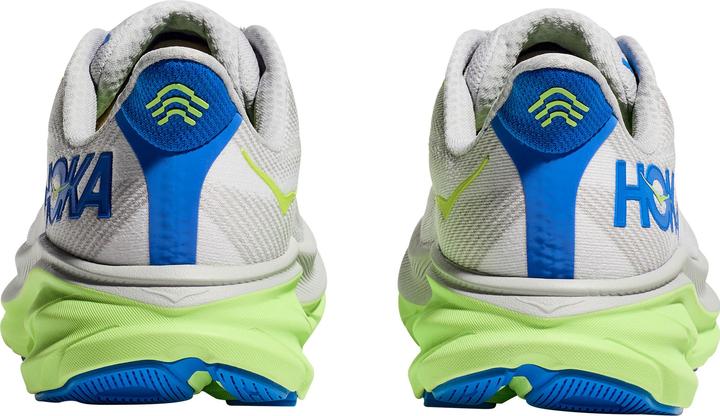Actual product image Hoka Clifton 9 Laufschuhe Stardust / Electric Cobalt Herren (46.5, 47)