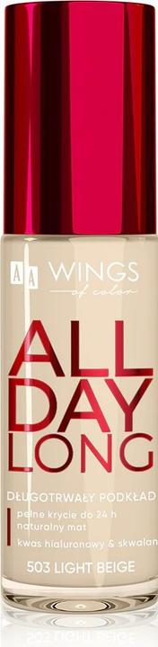Actual product image Aa Wings All Day Long Long Lasting Foundation