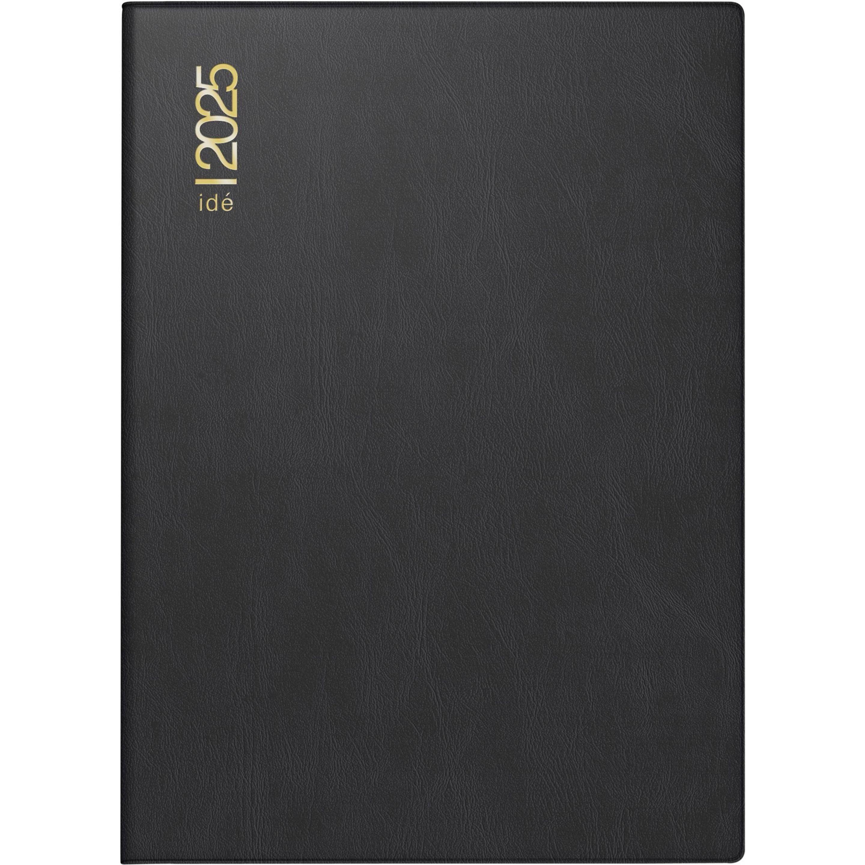 Rido, Agenda, Taschenkalender Kunststoff schwarz (10 x 14 cm, Deutsch)