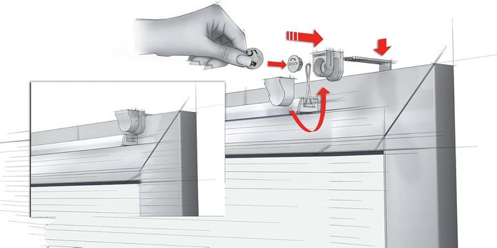 Produktbild Gardinia Raffrollo (100 x 140 cm)