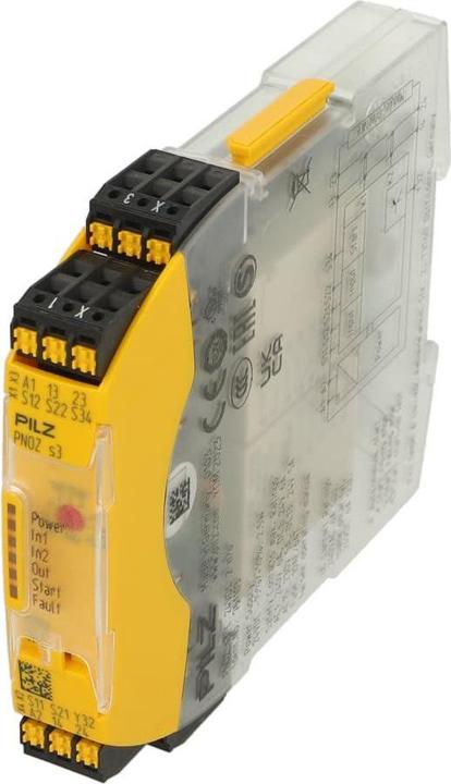 Produktbild Pilz GmbH & Co. KG Not-Aus-Schaltgerät 24VDC 2 n/o PNOZ s3 C#751103