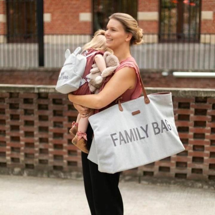 Image du produit Childhome Family Bag canvas grau