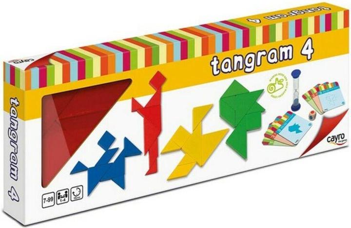 Produktbild Cayro Spiel Tangram (Deutsch, Englisch, Französisch, Italienisch, Portugiesisch, Spanisch, 1 - 4 Spieler)