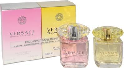 Actual product image Versace Gift Set 30ml Yellow Diamond EDT + 30ml Bright Crystal EDT (Perfume set)