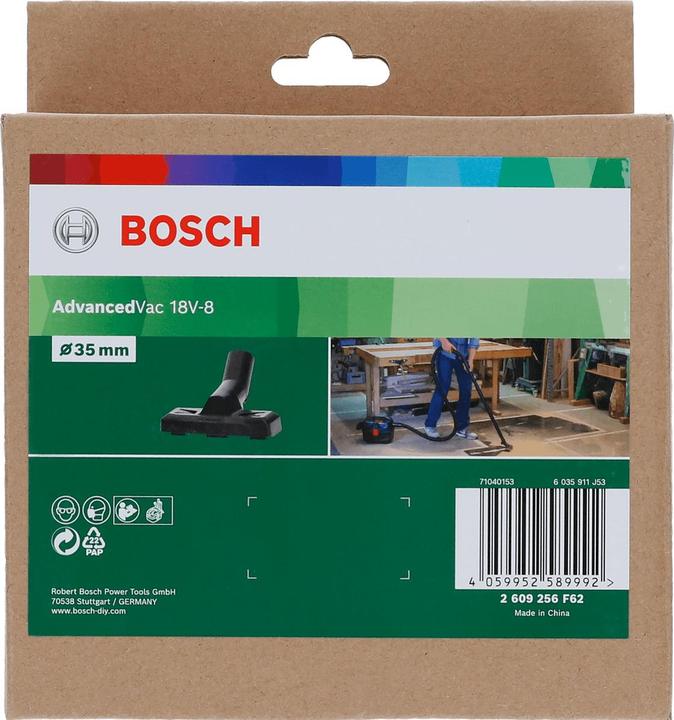 Actual product image Bosch Zubehör Floor nozzle for wet and dry use with insert clip