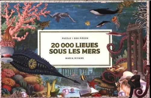 Vingt mille lieues sous les mers : puzzle 1000 pièces (1000 pezzi)