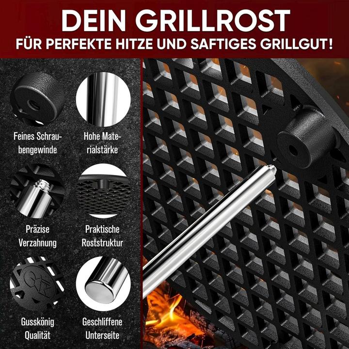 Actual product image Gusskönig Grillrost