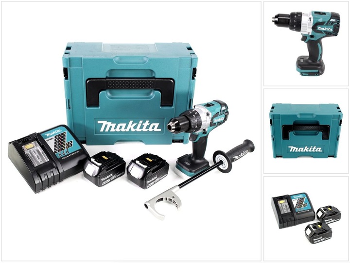 Produktbild Makita DDF481RTJ Makpac (Akkubetrieb)